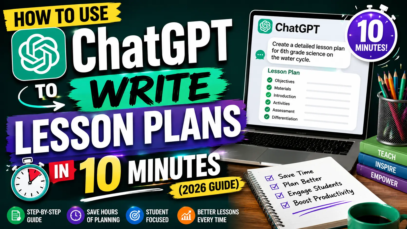 how to use ChatGPT to write lesson plans