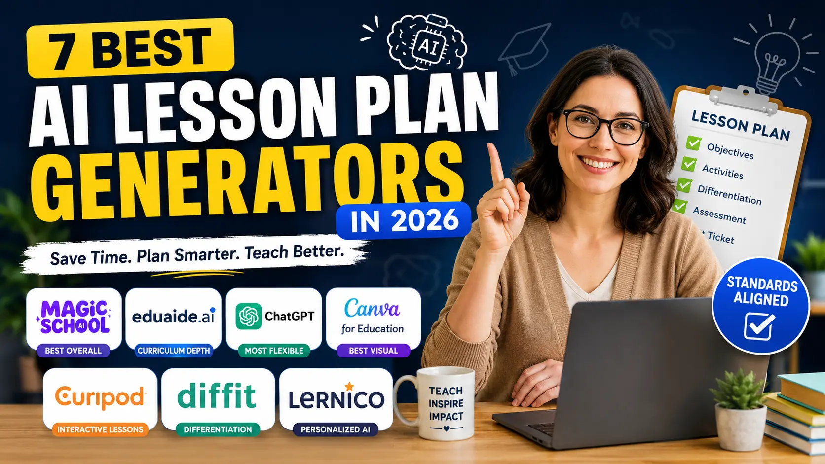 best AI lesson plan generators for teachers 2026