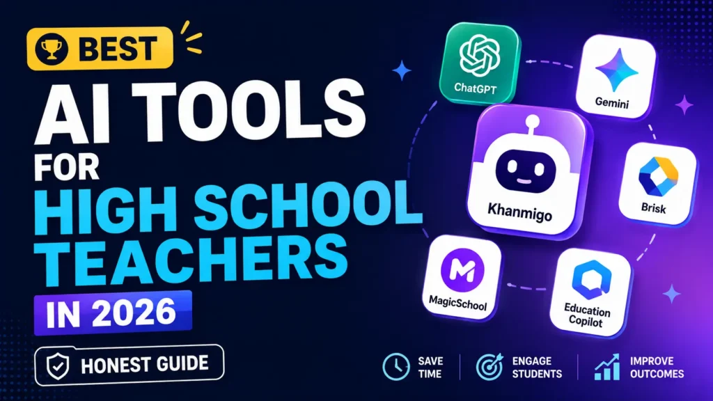 best AI tools for high school teachers 2026