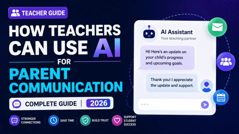 Read more about the article How Teachers Can Use AI for Parent Communication — Complete Guide 2026