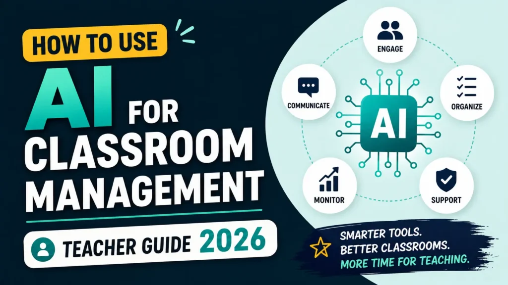 AI for classroom management teachers 2026