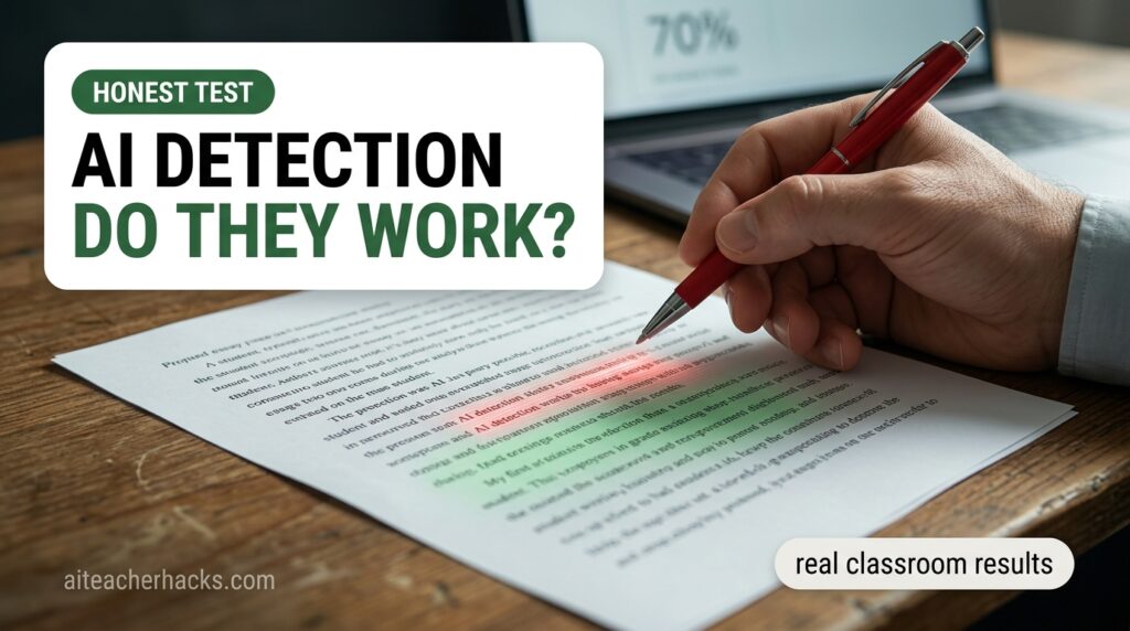 AI detection tools for teachers review