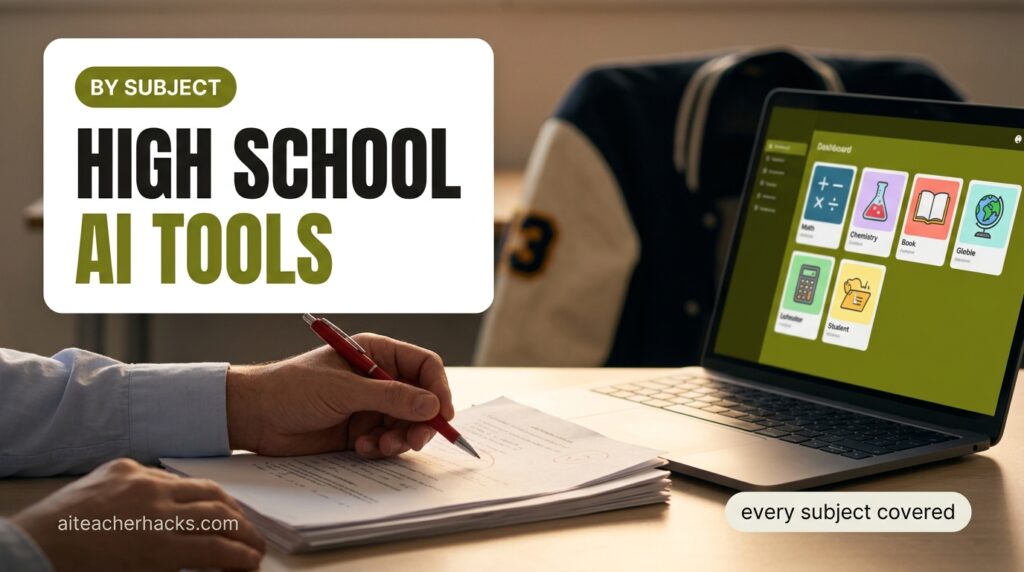 AI tools for high school teachers