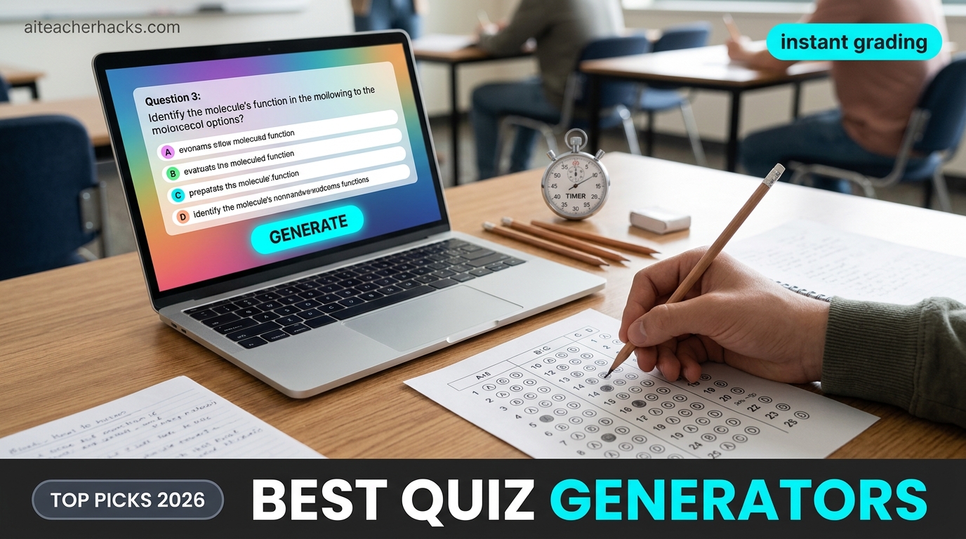 Best AI quiz generators for classrooms