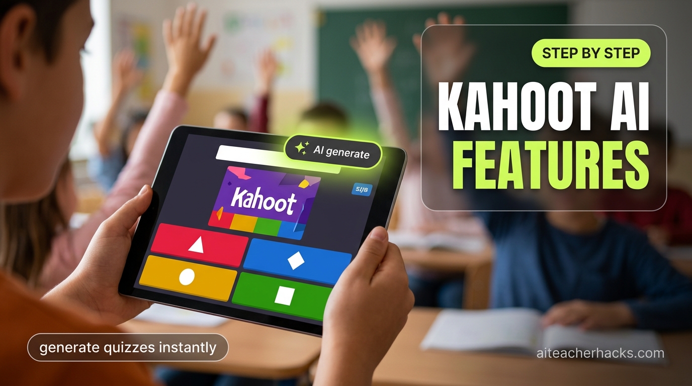 How to use Kahoot AI features for teachers