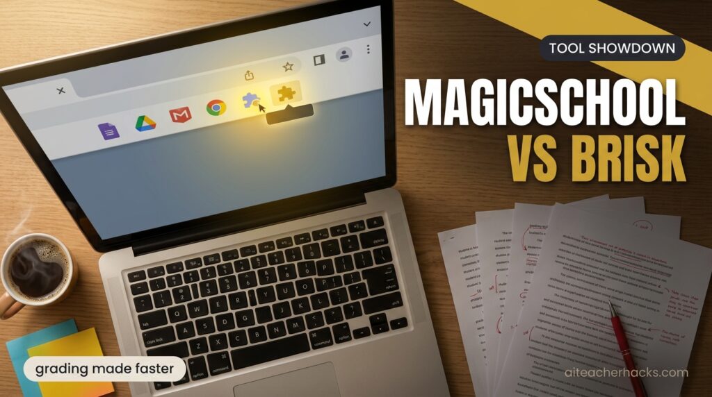 MagicSchool AI vs Brisk Teaching comparison for teachers